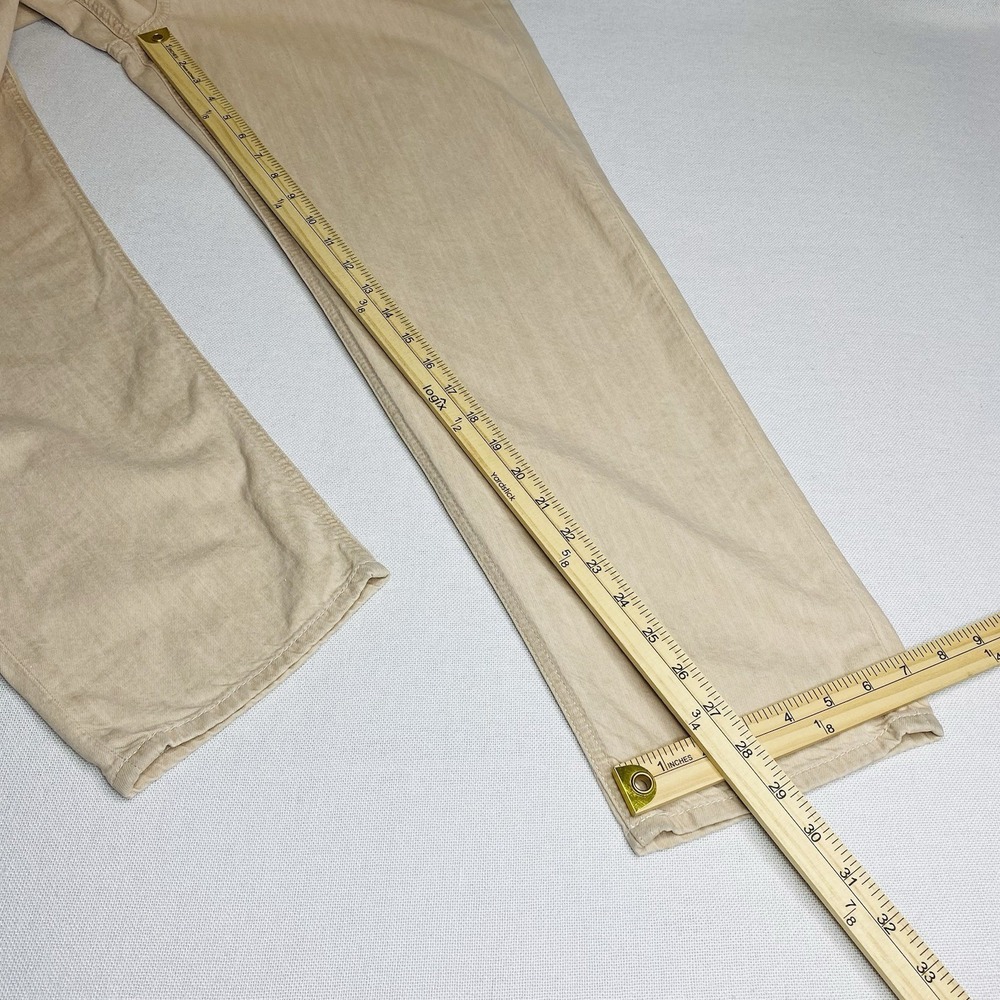 ETICA women's Sz 31 marlowe slim boyfriend‎ Tapered Mid Rise Jeans canyon sand - Picture 10 of 15
